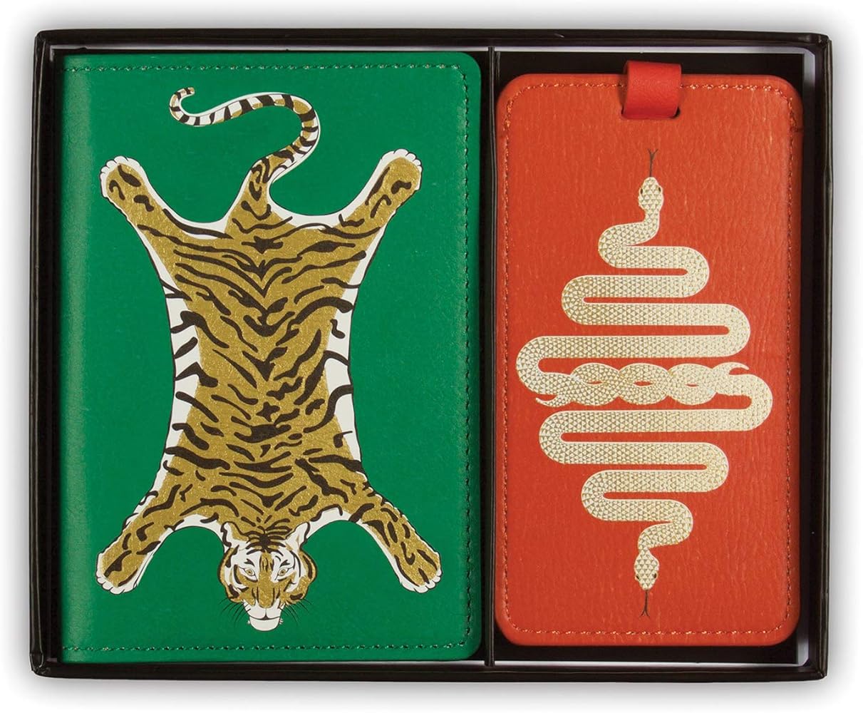 Amazon.com | Jonathan Adler Safari Travel Set | Passport Covers